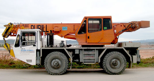 Grues autopropulsades de 22 Tones