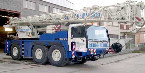 Grues autopropulsades de 50 Tones