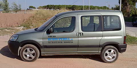 Peugeot Partner, taller mòbil per reparacions a la carretera